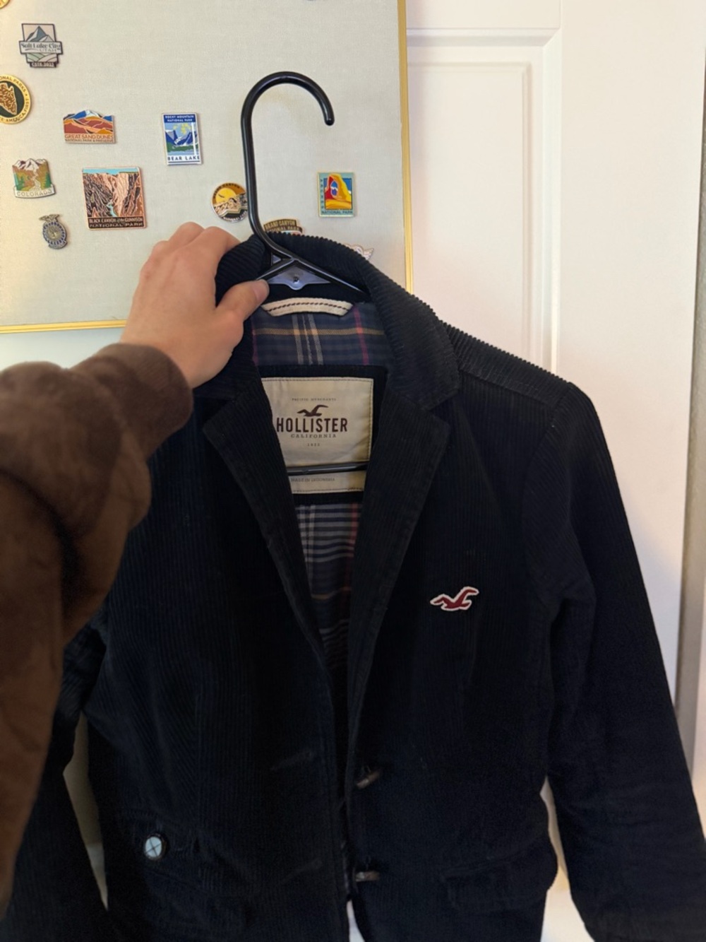 Hollister Women’s Navy Corduroy Blazer